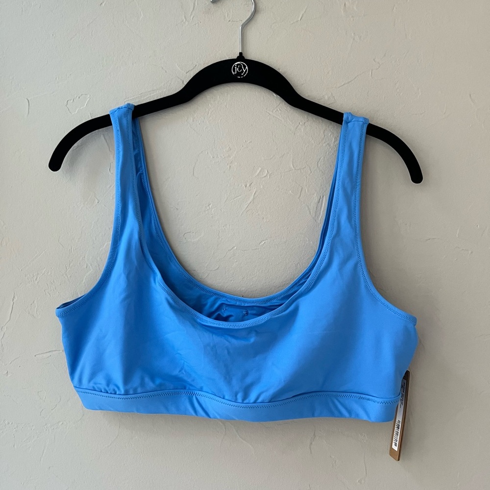 Skims SIGNATURE SWIM TANK BIKINI TOP IN TIDE S XL
